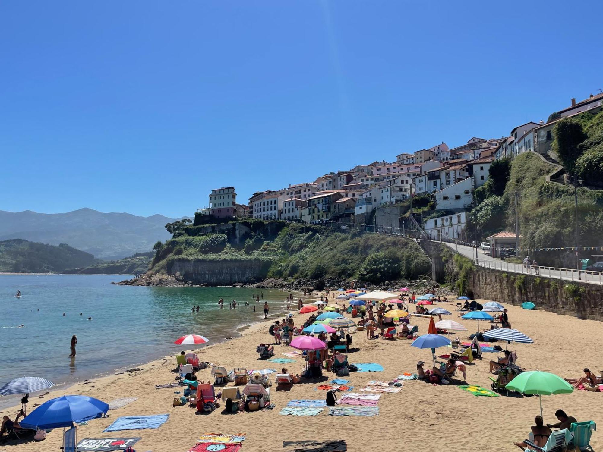 Respirando Salitre Apartamento En Lastres Buitenkant foto