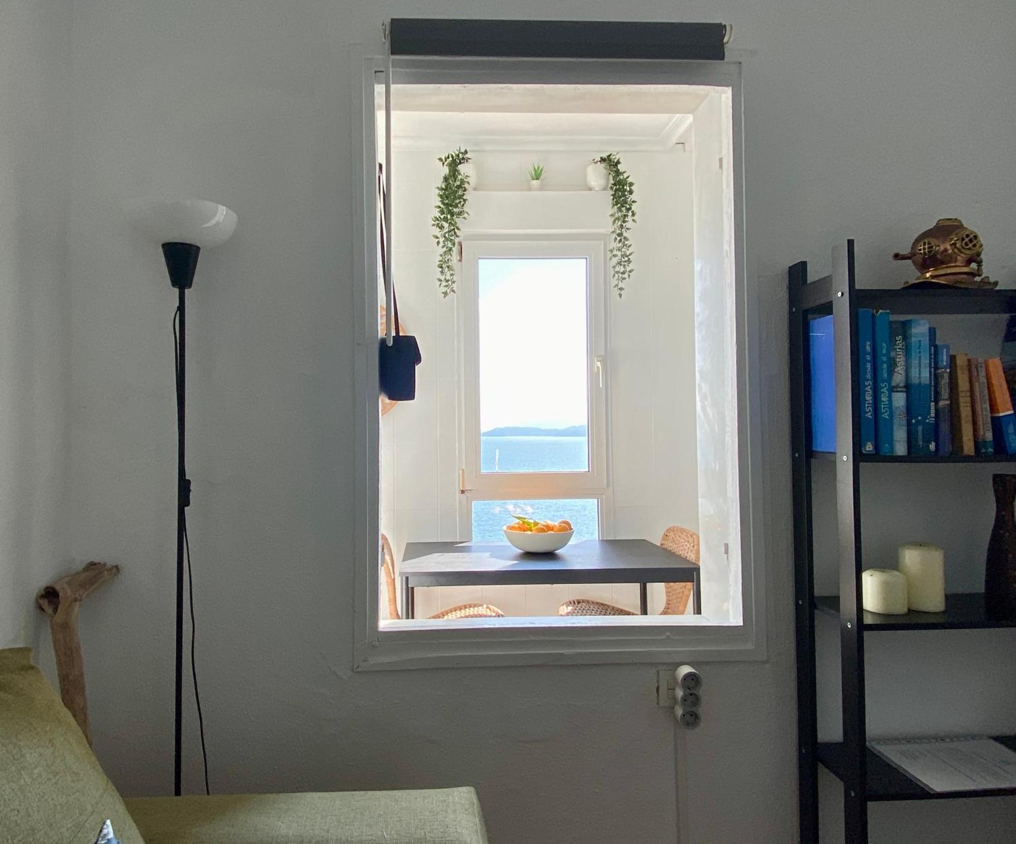 Respirando Salitre Apartamento En Lastres Buitenkant foto